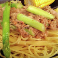 えむじえい's cooksnap of when they made レタスとしめじとツナの和風パスタ.
