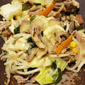 ひよっこはむすたー's cooksnap of when they made 豚こまと野菜のチーズ炒め.