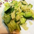 みんく0001's cooksnap of when they made さきいかとキュウリの和え物.