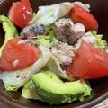 ゆーなれ's cooksnap of when they made 簡単！鯖缶&レタスサラダ.