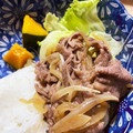 あたむ❤189's cooksnap of when they made 簡単に美味しい【牛肉と玉ねぎの甘辛炒め】.