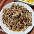 ふう太＆しゃあ's cooksnap of when they made レンジで簡単！しめじと舞茸のガリバタ蒸し.