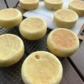 まちゃモンZ's cooksnap of when they made 米粉でモチモチ★イングリッシュマフィン♬.