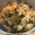 s06007's cooksnap of when they made ❀大根とワカメ もやしの中華スープ❀.