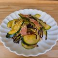 まこさんど's cooksnap of when they made ズッキーニとベーコン塩昆布炒め。お弁当に.