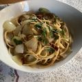 cicax2's cooksnap of when they made ドライトマトとバジルのアンチョビパスタ.