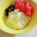 mayurich's cooksnap of when they made 北海道♪ミルクかき氷.