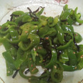 クック6DDPP8☆'s cooksnap of when they made 電子レンジで！簡単ピーマンの塩昆布和え.