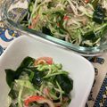 猫のミイヤ's cooksnap of when they made 春雨ときゅうり大葉の\さっぱり酢の物/.