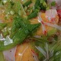 くろまりもり's cooksnap of when they made レタスかに玉あんかけご飯.