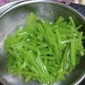 ひろちゃん☆ママ's cooksnap of when they made さつまいものつるの下処理方法.