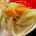 MULA's cooksnap of when they made 乾麺うどんで焼きうどん.