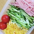 みなあゆママ's cooksnap of when they made 暑い日はこれ！冷やし中華弁当.