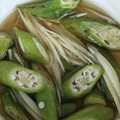 ひぃちゃんひー's cooksnap of when they made 簡単激ウマ♡オクラと茗荷のさっぱり浅漬け.