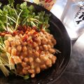 ※ぴーまん's cooksnap of when they made しびれ冷奴　カイワレ納豆のせ！.