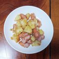 クック66BWQZ☆'s cooksnap of when they made ウインナー☆ジャーマンポテト.