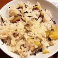愛猫ベリー's cooksnap of when they made サツマイモとひじきのご飯.