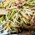 にゃんにゃん汰's cooksnap of when they made 激ウマ！ニンニクの芽と豚肉のもやし炒め*.