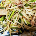 にゃんにゃん汰's cooksnap of when they made 激ウマ！ニンニクの芽と豚肉のもやし炒め*.