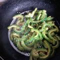 まりゆりひろこ's cooksnap of when they made 苦くない　ゴーヤのごま油あえ　.