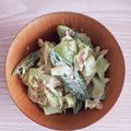 アクセル☆'s cooksnap of when they made おくらとキャベツの胡麻マヨ和え♡.