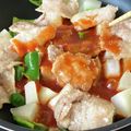 ♡マッキークッキング's cooksnap of when they made 炒めてつくる・冬瓜の酢豚.