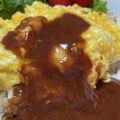 hkr's cooksnap of when they made 簡単ふわふわオムライス+デミグラスソース.