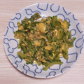アクセル☆'s cooksnap of when they made ごはんがすすむ～☆ゴーヤとじゃこの卵炒め.