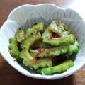 ペキのリリー's cooksnap of when they made ゴーヤのまろやかおかか炒め.