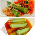 柚子♡⸝⸝⸝'s cooksnap of when they made オクラのお浸し.