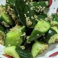 ゆけり３兄弟's cooksnap of when they made 簡単速攻あと一品！居酒屋風塩ダレきゅうり.