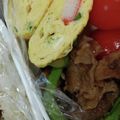 ななっちななちゃん's cooksnap of when they made お弁当に牛アスパラのわさマヨ醤油炒め.