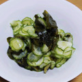 ﾋﾟﾛﾐ♡'s cooksnap of when they made 簡単◎きゅうりとわかめの酢の物.