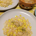 ぶじりん's cooksnap of when they made バター醤油香る☆焼きとうもろこしごはん.