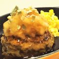 イエローバード's cooksnap of when they made ✽ふっくら和風おろしハンバーグ✽.