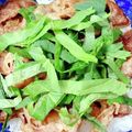 Milly♡'s cooksnap of when they made 大葉香る☘️激旨牛ガーリックライス.