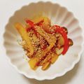こーやんたん's cooksnap of when they made パプリカとエリンギの甘辛炒め.