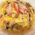 メロン21's cooksnap of when they made 【簡単】王将天津炒飯・塩ダレの再現レシピ.