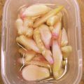 みちばたの花's cooksnap of when they made いつかあなたと 谷中生姜の甘酢漬け：コツ.