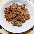 ﾁｲﾁｬﾝﾏﾏ's cooksnap of when they made 簡単！野菜と豚こまと糸こんにゃくの炒め煮.