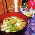 ダッフィーニーうに's cooksnap of when they made エリンギ・大根・にんじん・油揚げの味噌汁.