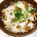 ろらうみゃ's cooksnap of when they made 超低カロリー♪なめこと卵白の中華風スープ.