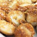 ∞らら∞'s cooksnap of when they made レンジで簡単♡里芋のゴマ味噌和え.