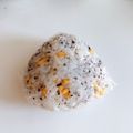 ゆかりりりー's cooksnap of when they made ゆかりの天かすおにぎり.