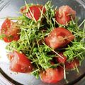 はるほにょ☆'s cooksnap of when they made 豆苗とトマトの和風サラダ♡.