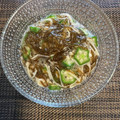 ちゃかぴまま's cooksnap of when they made オクラ&えのき&もずくの酢の物.