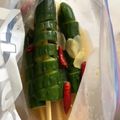 ♡マッキークッキング's cooksnap of when they made 韓国風きゅうりのトルネード.
