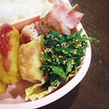 Ｐ子ママ's cooksnap of when they made 子供も喜ぶ♪ほうれん草の胡麻和え.
