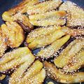 ハッピーまるしぇ's cooksnap of when they made ベジ♪メインに♪甘辛☆ナスの蒲焼丼.