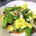 なおのしょうのすけ's cooksnap of when they made 絹さやと玉子のスイートチリソースがけ.